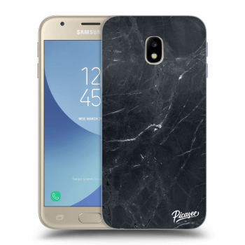 Obal pre Samsung Galaxy J3 2017 J330F - Black marble