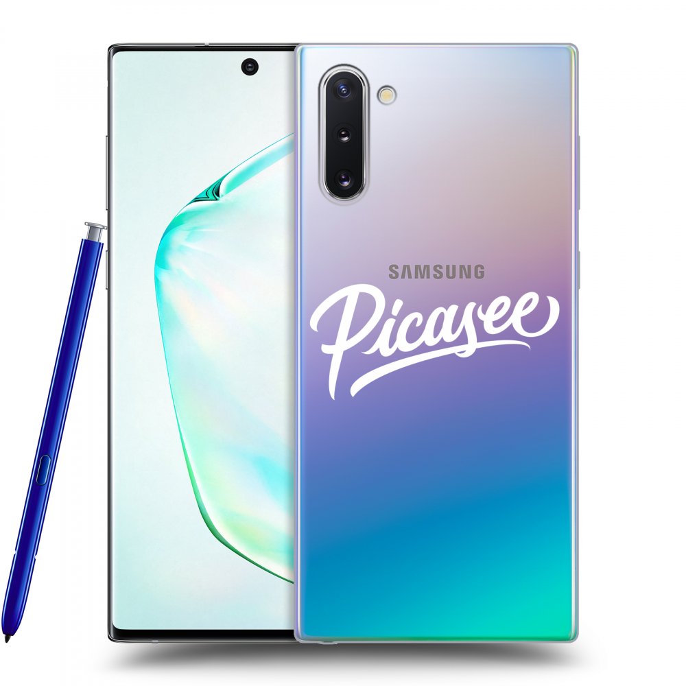 Picasee silikónový prehľadný obal pre Samsung Galaxy Note 10 N970F - Picasee - old logo - white