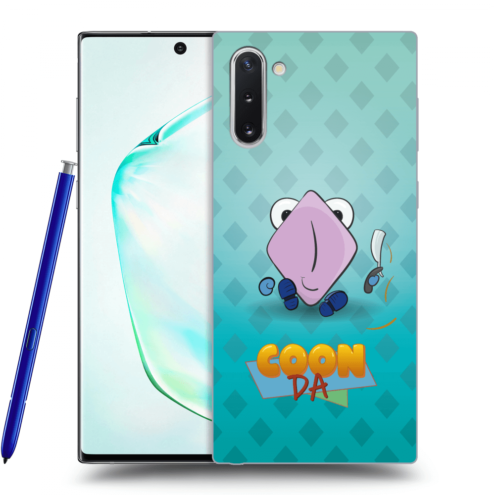 Silikónový čierny Obal Pre Samsung Galaxy Note 10 N970F - COONDA Holátko - Světlá