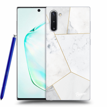 Obal pre Samsung Galaxy Note 10 N970F - White tile