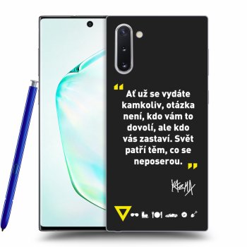 Obal pre Samsung Galaxy Note 10 N970F - Kazma - SVĚT PATŘÍ TĚM, CO SE NEPOSEROU