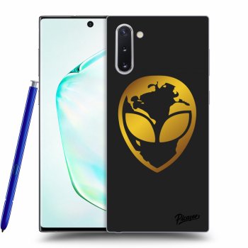 Obal pre Samsung Galaxy Note 10 N970F - EARTH - Gold Alien 3.0