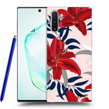 Obal pre Samsung Galaxy Note 10 N970F - Red Lily