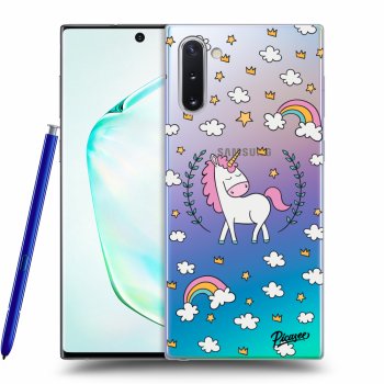 Picasee silikónový prehľadný obal pre Samsung Galaxy Note 10 N970F - Unicorn star heaven