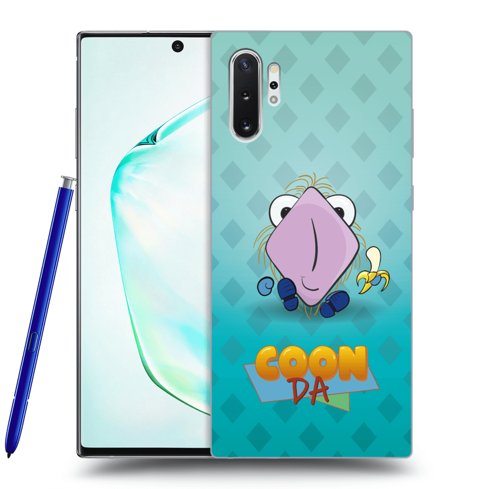 Picasee silikónový prehľadný obal pre Samsung Galaxy Note 10+ N975F - COONDA chlupatka světlá