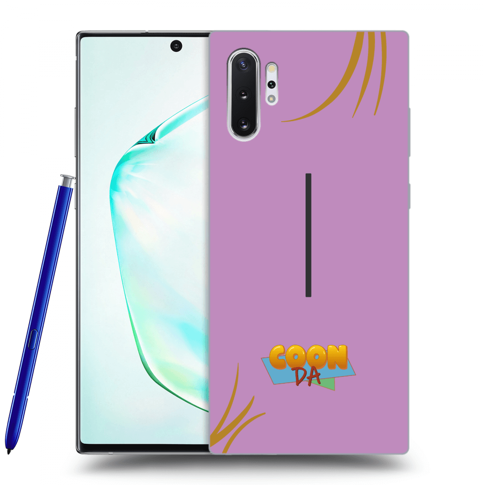 Picasee silikónový prehľadný obal pre Samsung Galaxy Note 10+ N975F - COONDA růžovka