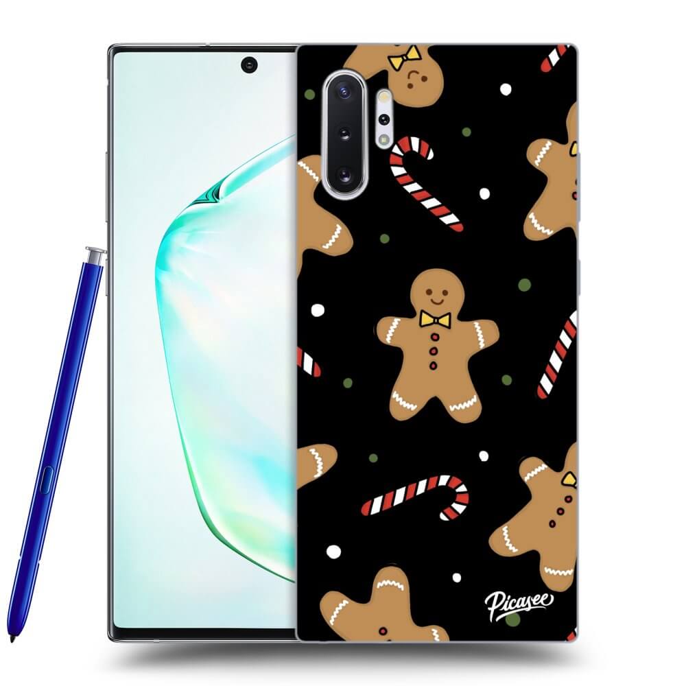 Picasee silikónový čierny obal pre Samsung Galaxy Note 10+ N975F - Gingerbread
