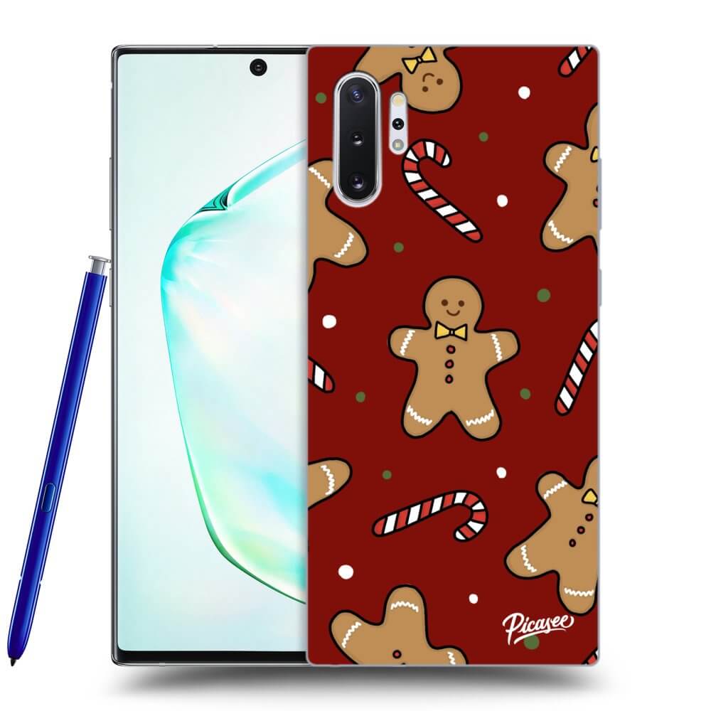 Picasee silikónový čierny obal pre Samsung Galaxy Note 10+ N975F - Gingerbread 2