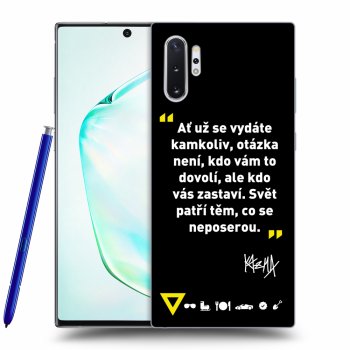 Obal pre Samsung Galaxy Note 10+ N975F - Kazma - SVĚT PATŘÍ TĚM, CO SE NEPOSEROU