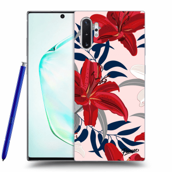 Obal pre Samsung Galaxy Note 10+ N975F - Red Lily