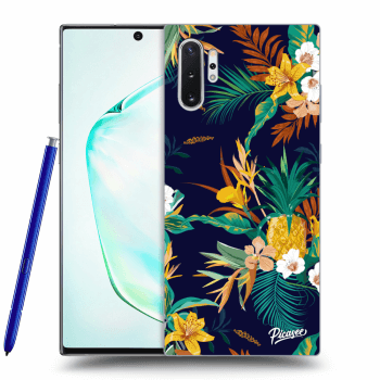 Picasee silikónový prehľadný obal pre Samsung Galaxy Note 10+ N975F - Pineapple Color