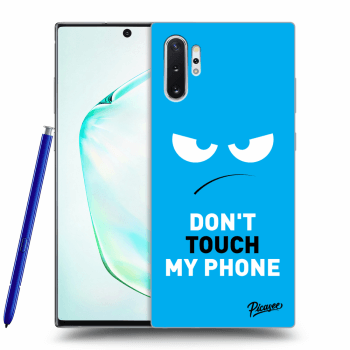Picasee ULTIMATE CASE pro Samsung Galaxy Note 10+ N975F - Angry Eyes - Blue