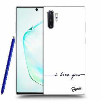 Picasee ULTIMATE CASE pro Samsung Galaxy Note 10+ N975F - I love you