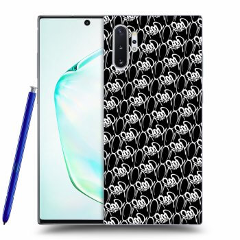 Obal pre Samsung Galaxy Note 10+ N975F - Separ - White On Black 2