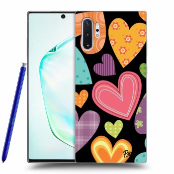 Picasee ULTIMATE CASE pro Samsung Galaxy Note 10+ N975F - Colored heart