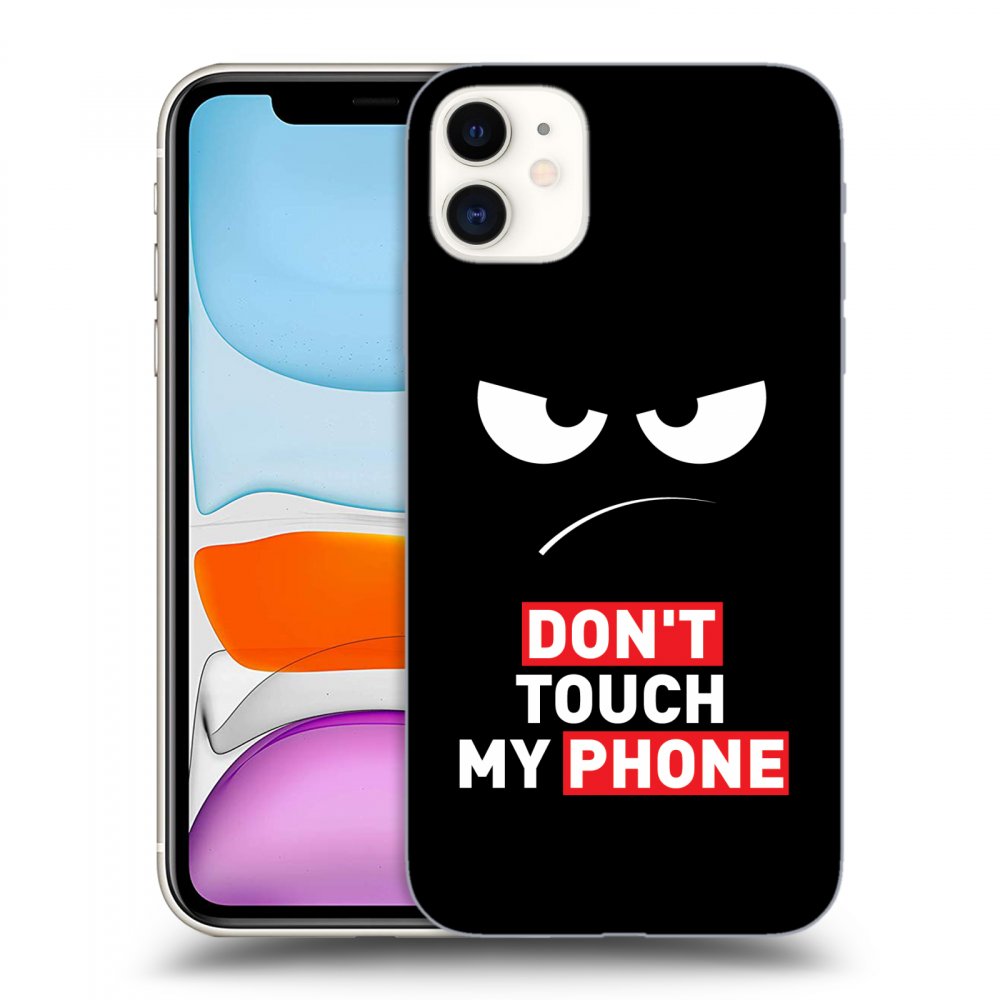 Picasee ULTIMATE CASE pro Apple iPhone 11 - Angry Eyes - Transparent