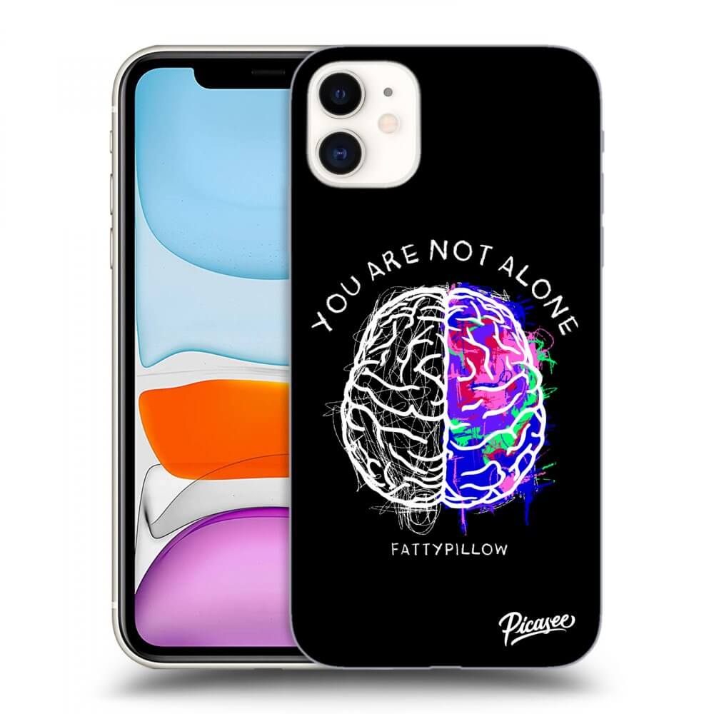 Picasee ULTIMATE CASE pro Apple iPhone 11 - Brain - White