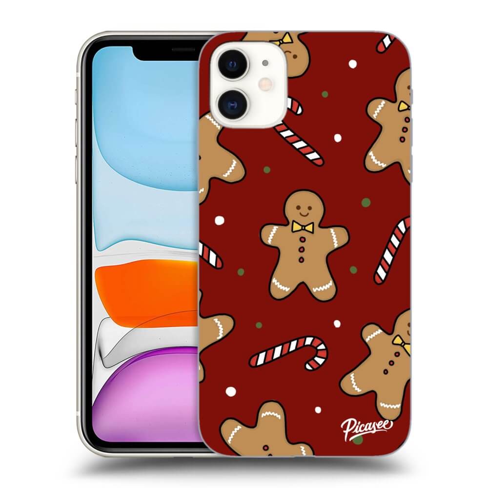 Picasee silikónový prehľadný obal pre Apple iPhone 11 - Gingerbread 2