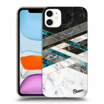 Picasee ULTIMATE CASE pro Apple iPhone 11 - Black & White geometry
