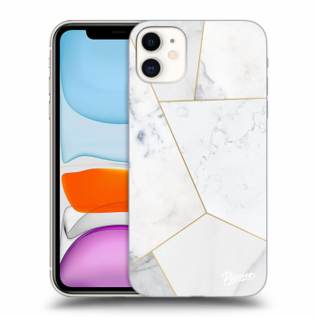 Obal pre Apple iPhone 11 - White tile