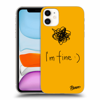 Picasee ULTIMATE CASE pro Apple iPhone 11 - I am fine
