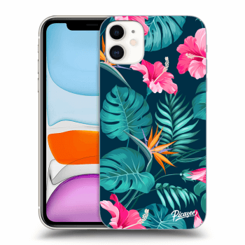 Picasee ULTIMATE CASE pro Apple iPhone 11 - Pink Monstera