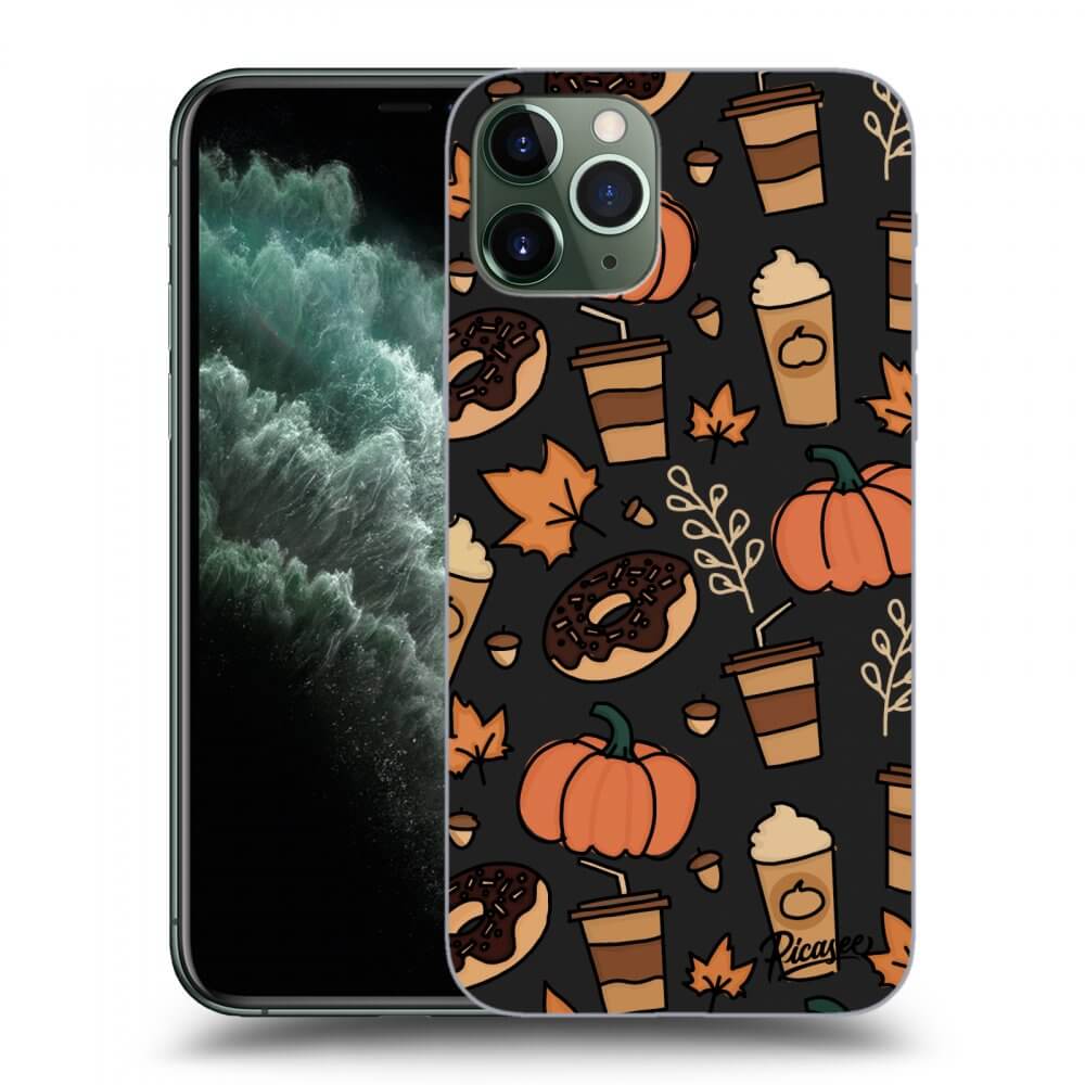 Picasee silikónový čierny obal pre Apple iPhone 11 Pro - Fallovers