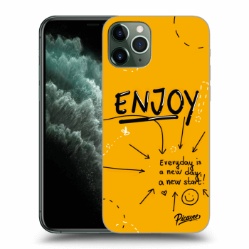 Picasee silikónový prehľadný obal pre Apple iPhone 11 Pro - Enjoy