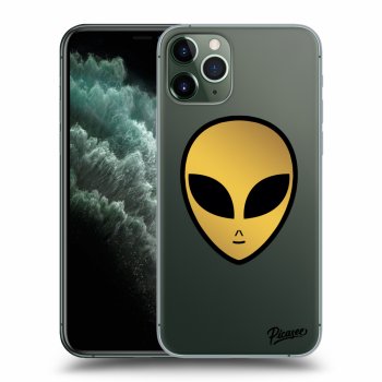 Picasee silikónový prehľadný obal pre Apple iPhone 11 Pro - Earth - Alien
