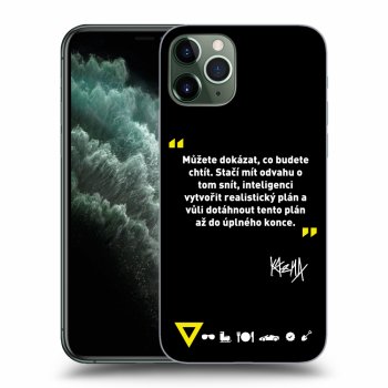 Picasee ULTIMATE CASE pro Apple iPhone 11 Pro - Kazma - MŮŽETE DOKÁZAT, CO BUDETE CHTÍT