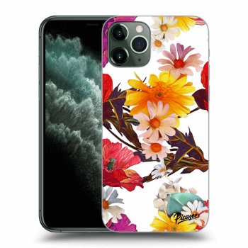 Picasee silikónový prehľadný obal pre Apple iPhone 11 Pro - Meadow