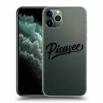 Picasee silikónový prehľadný obal pre Apple iPhone 11 Pro - Picasee - black