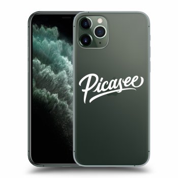 Picasee silikónový prehľadný obal pre Apple iPhone 11 Pro - Picasee - White