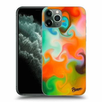 Picasee silikónový prehľadný obal pre Apple iPhone 11 Pro - Juice