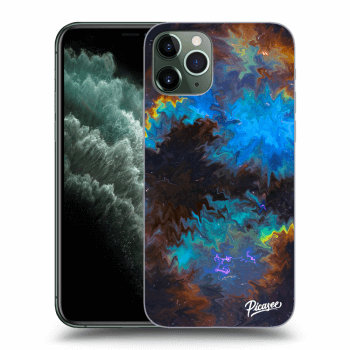 Picasee silikónový čierny obal pre Apple iPhone 11 Pro - Space