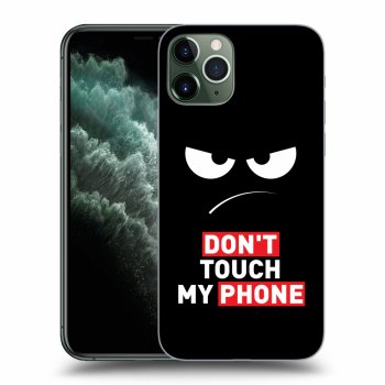Obal pre Apple iPhone 11 Pro - Angry Eyes - Transparent