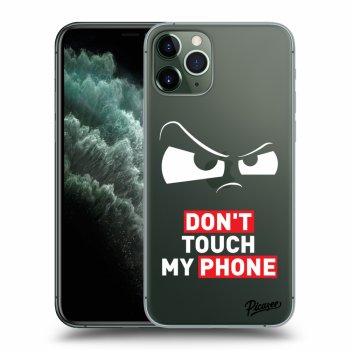 Picasee silikónový prehľadný obal pre Apple iPhone 11 Pro - Cloudy Eye - Transparent