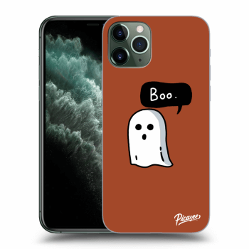 Picasee silikónový prehľadný obal pre Apple iPhone 11 Pro - Boo