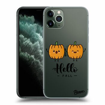 Picasee silikónový prehľadný obal pre Apple iPhone 11 Pro - Hallo Fall