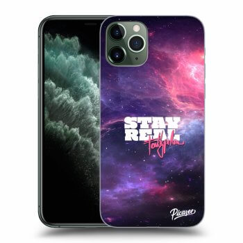 Picasee silikónový prehľadný obal pre Apple iPhone 11 Pro - Stay Real
