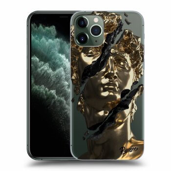 Picasee silikónový prehľadný obal pre Apple iPhone 11 Pro - Golder