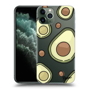 Picasee silikónový prehľadný obal pre Apple iPhone 11 Pro - Avocado