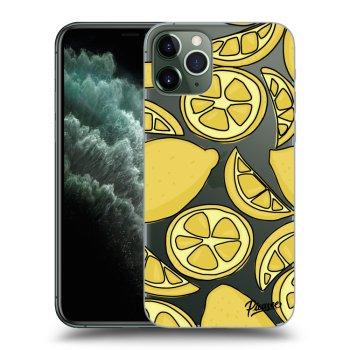 Picasee silikónový prehľadný obal pre Apple iPhone 11 Pro - Lemon