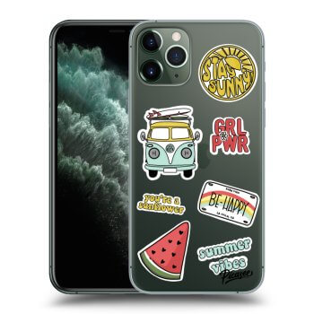 Picasee silikónový prehľadný obal pre Apple iPhone 11 Pro - Summer