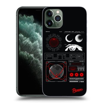 Picasee silikónový prehľadný obal pre Apple iPhone 11 Pro - WAVES