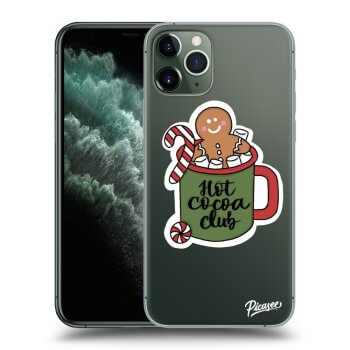 Picasee silikónový prehľadný obal pre Apple iPhone 11 Pro - Hot Cocoa Club