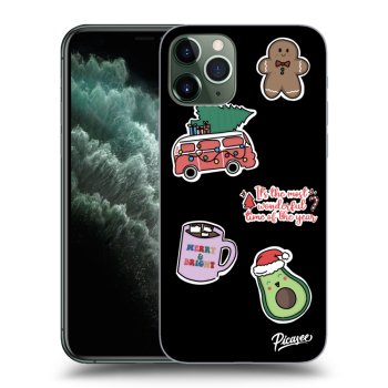 Obal pre Apple iPhone 11 Pro - Christmas Stickers