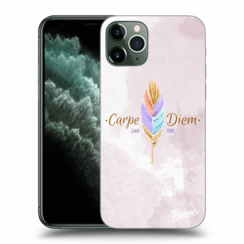 Picasee silikónový prehľadný obal pre Apple iPhone 11 Pro - Carpe Diem