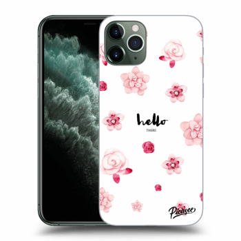 Picasee silikónový prehľadný obal pre Apple iPhone 11 Pro - Hello there