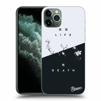 Picasee silikónový prehľadný obal pre Apple iPhone 11 Pro - Life - Death